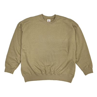 dezert デザート ビッグシルエット クルーネック スウェット dezert